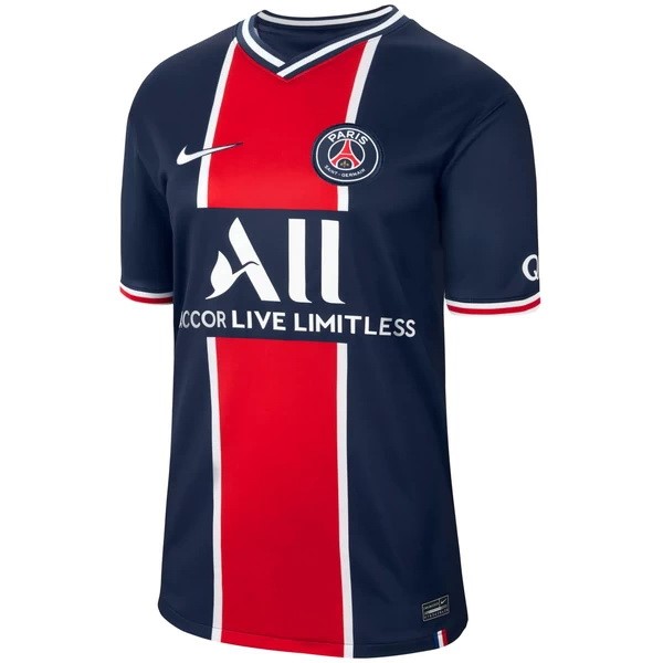 Thailande Maillot Football Paris Saint Germain Domicile 2020-21 Bleu